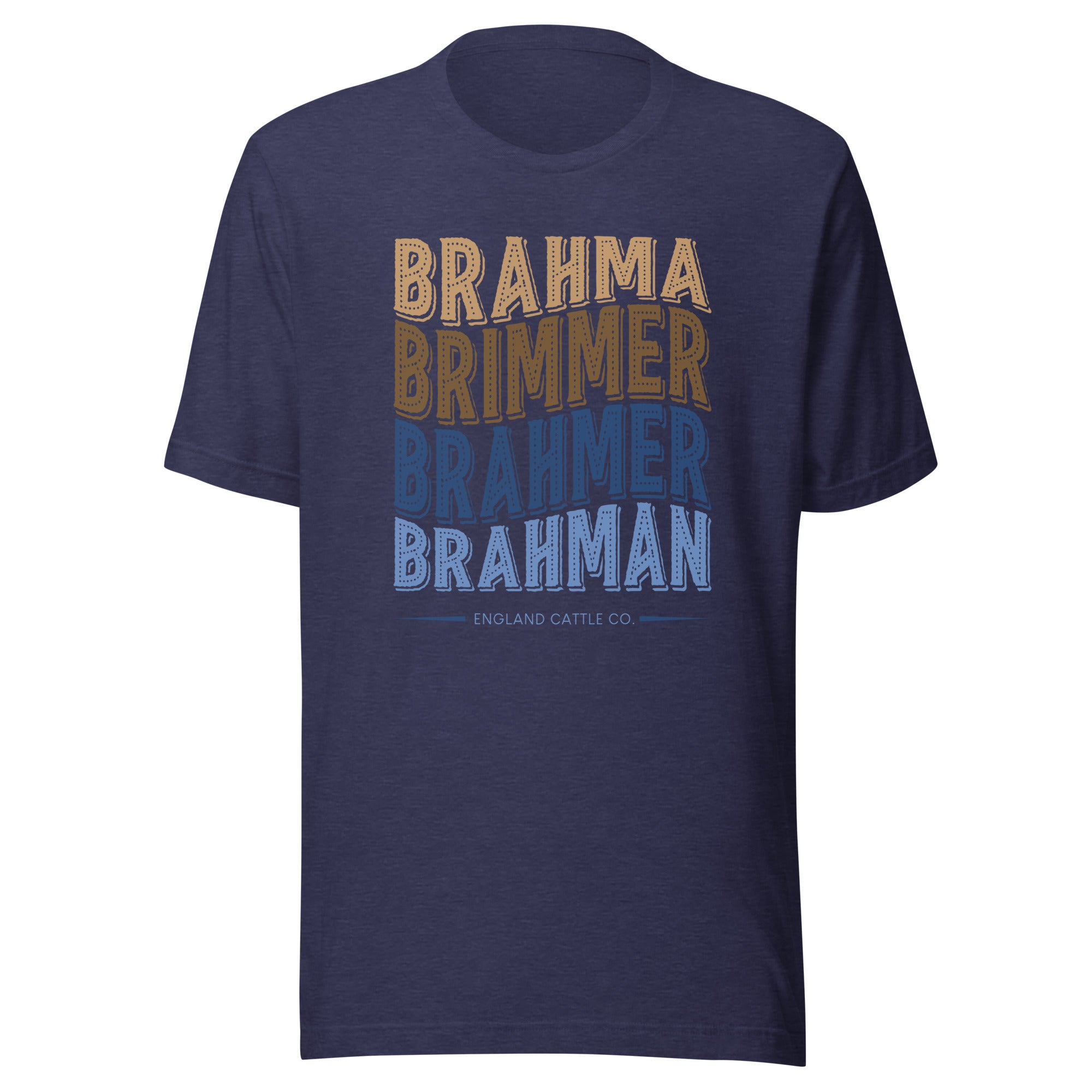 ECC Brahman Slang T Shirt Multiple Colors Available England Cattle Co